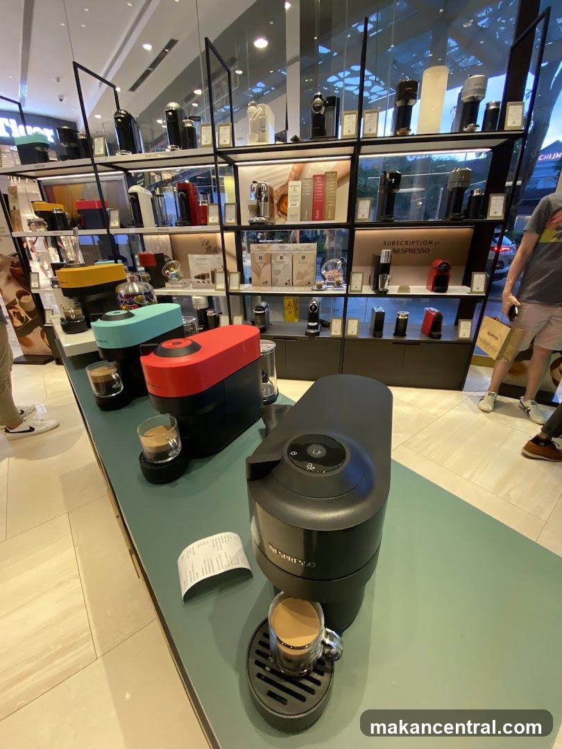 Nespresso Store Interior