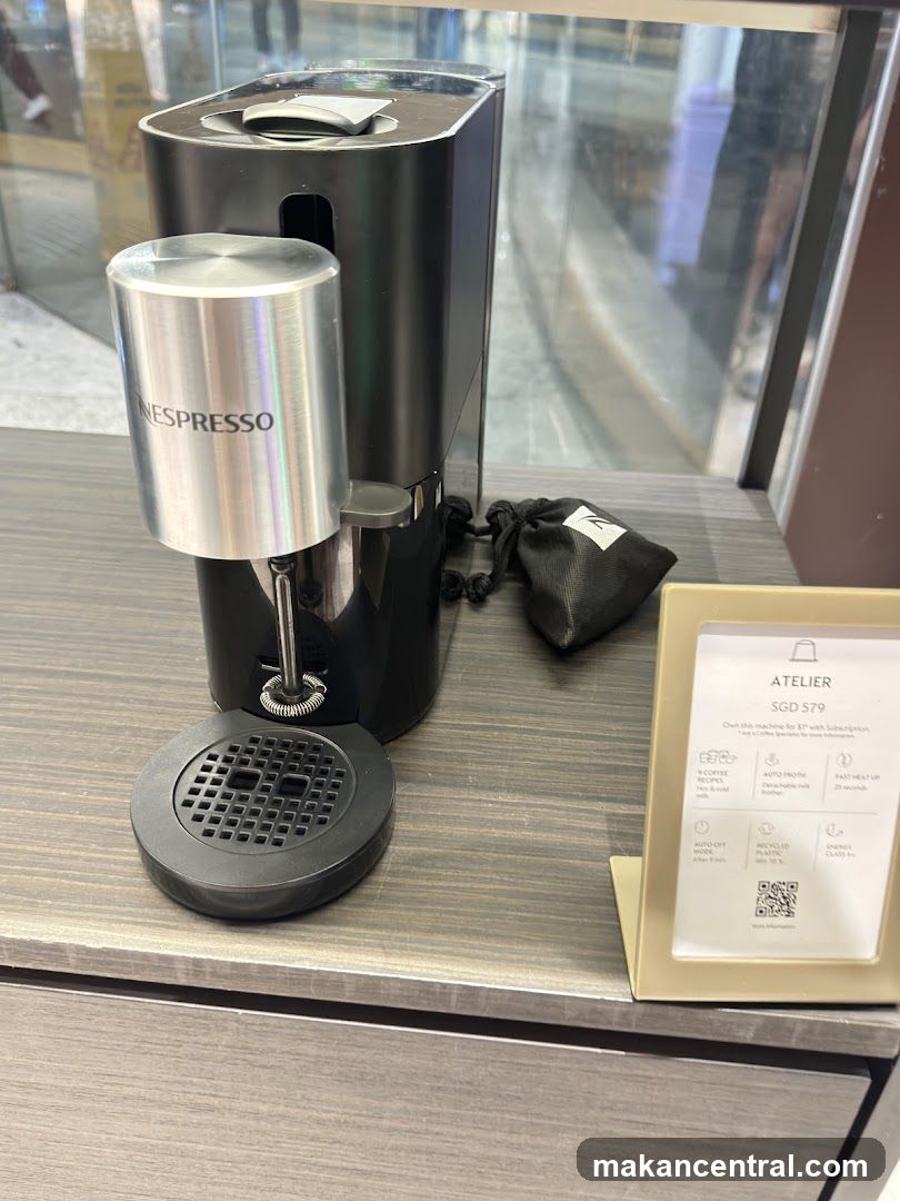 Nespresso Coffee Machine Display