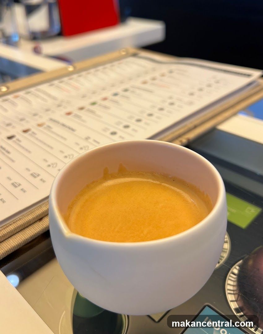 Coffee cup on counter