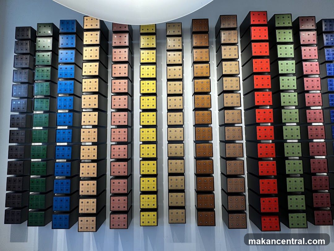Colorful Cube Display