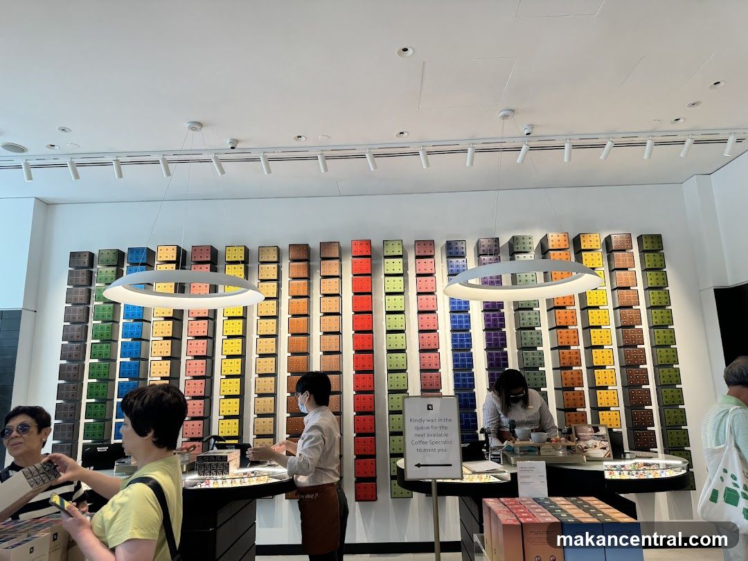 Interior of a coffee shop
