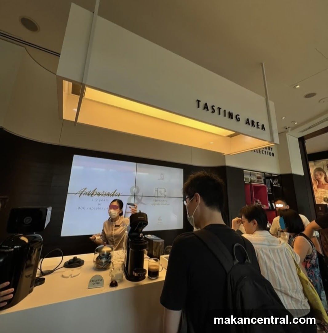 Tasting Area Interior
