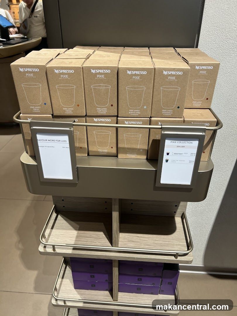 Nespresso Product Display