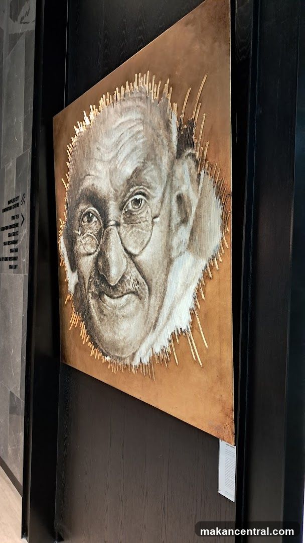 Portrait Display in Interior Space