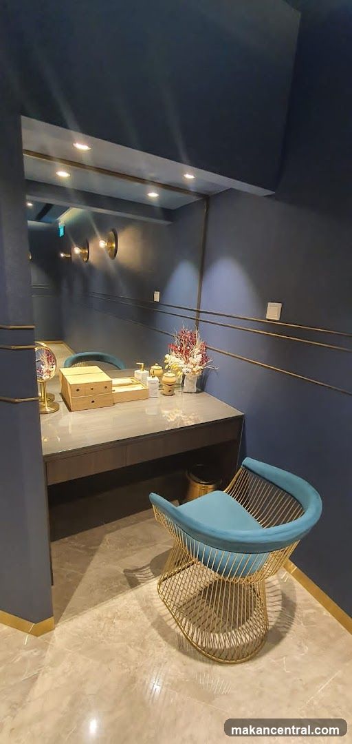 Interior vanity area