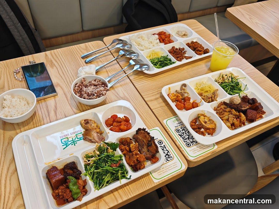 Restaurant Interior Meal Setup