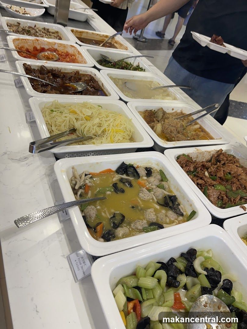 Food buffet display
