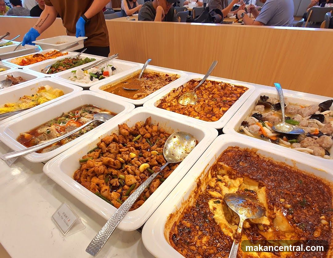 Restaurant buffet interior