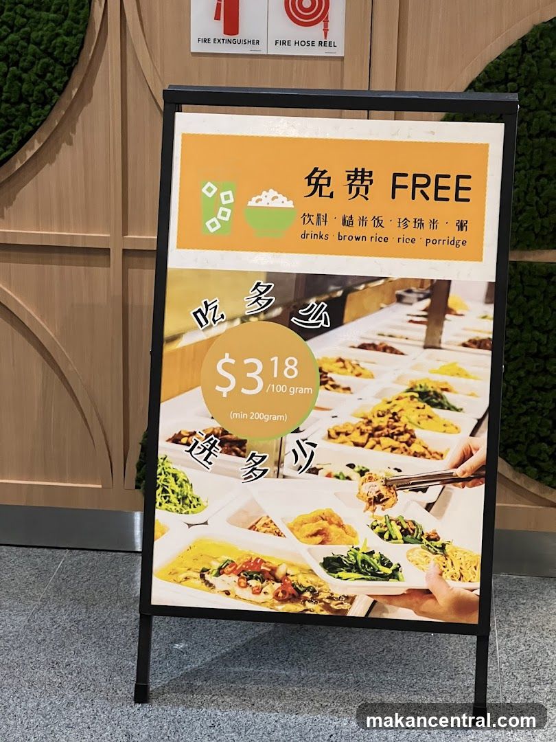 Promotional Signboard in Food Court