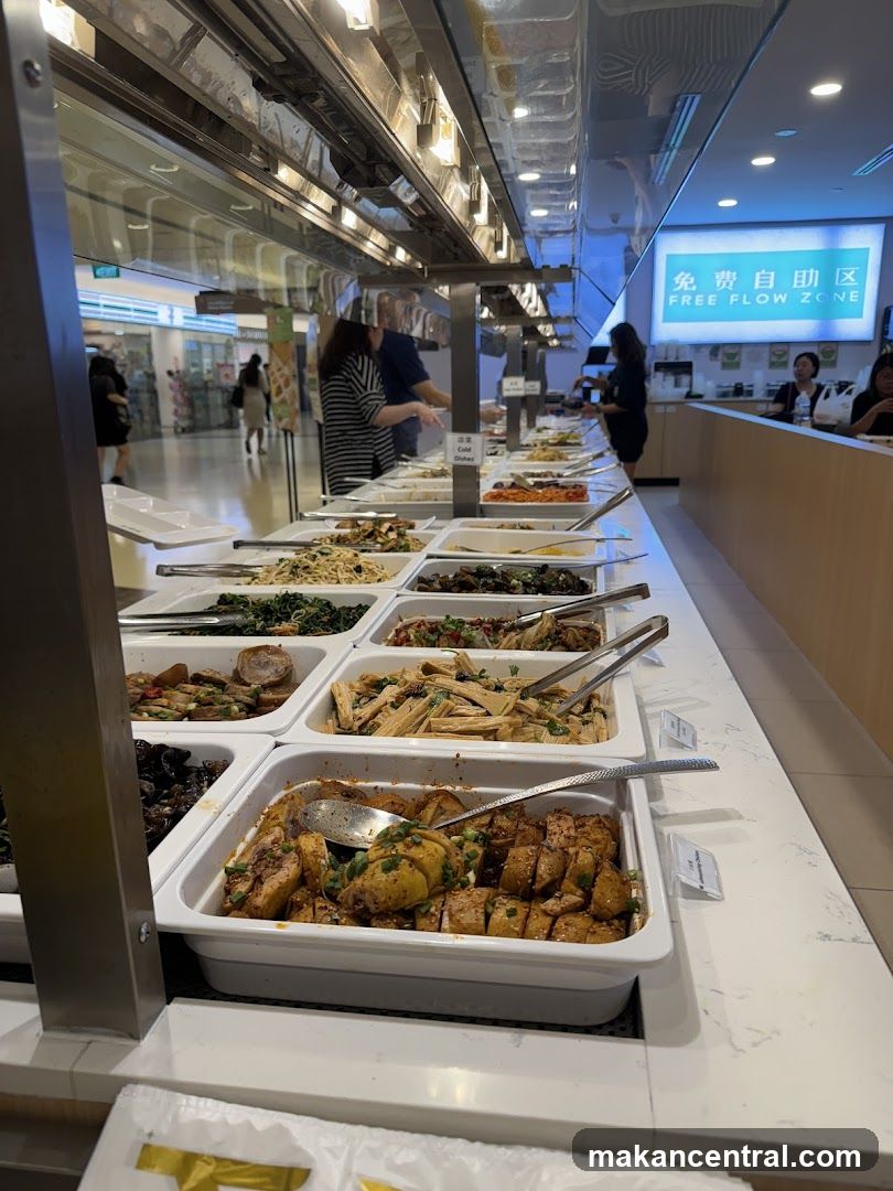 Free Flow Zone Food Counter