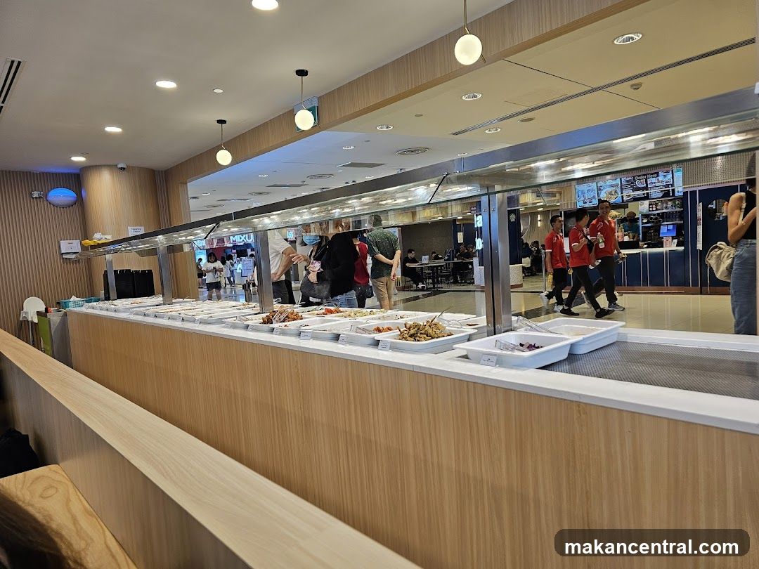 Food court interior