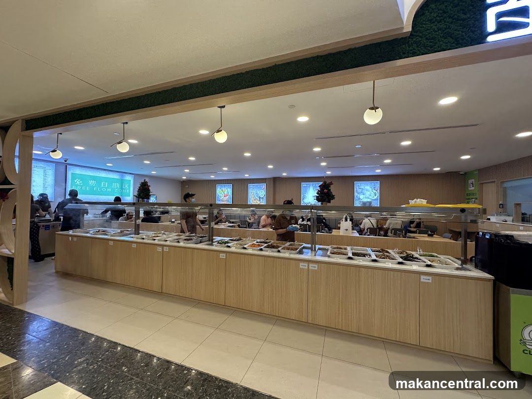 Self-serve food area