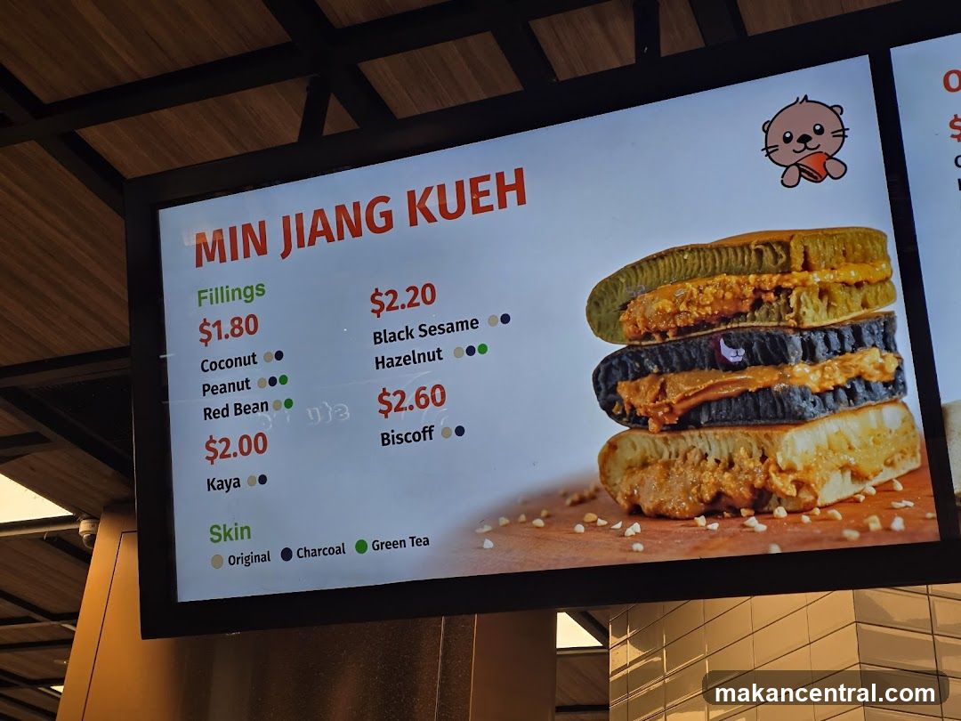 Min Jiang Kueh Menu Board