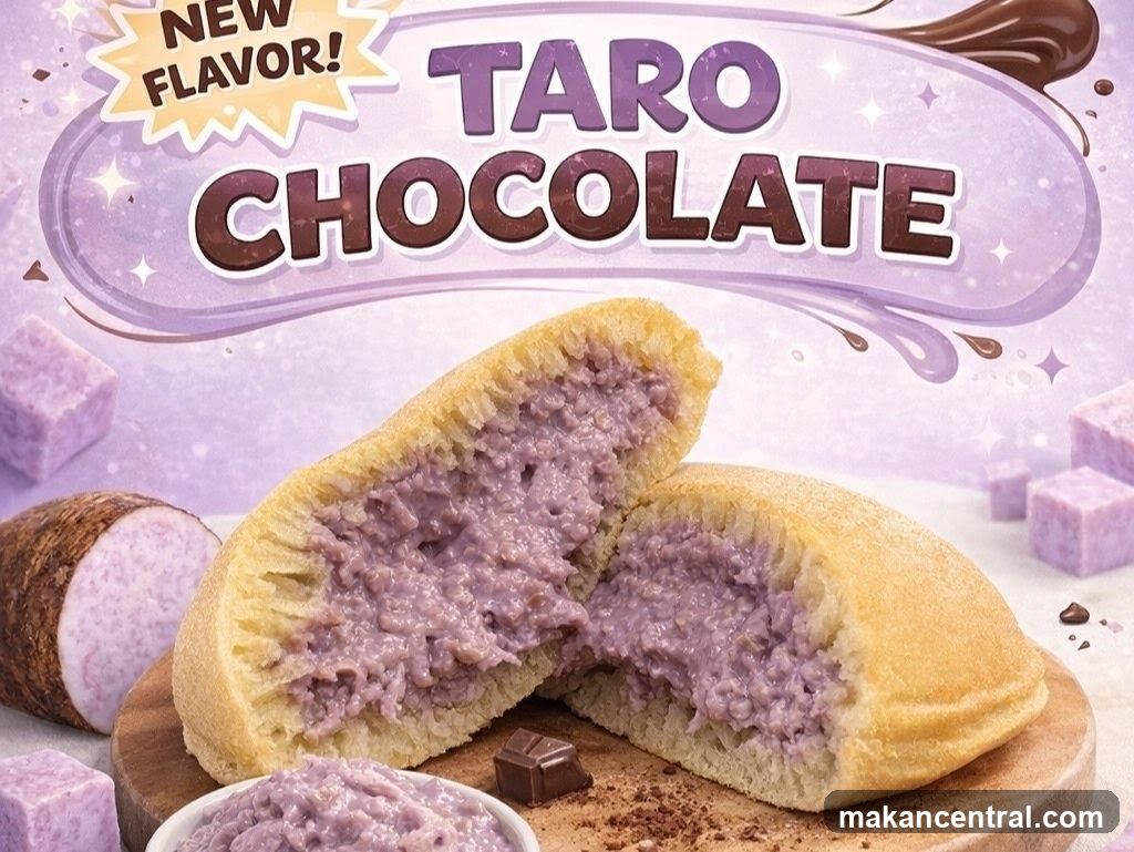 Taro Chocolate Product Advertisement