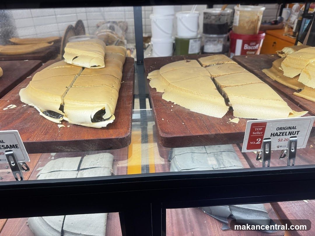 Display Case with Food Items