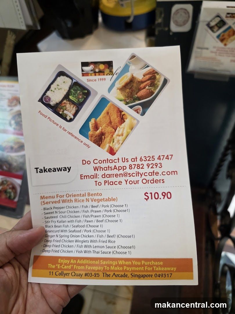 Takeaway Menu Flyer