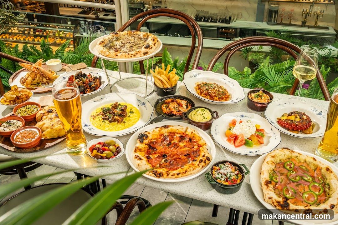 Restaurant Interior Table Setting