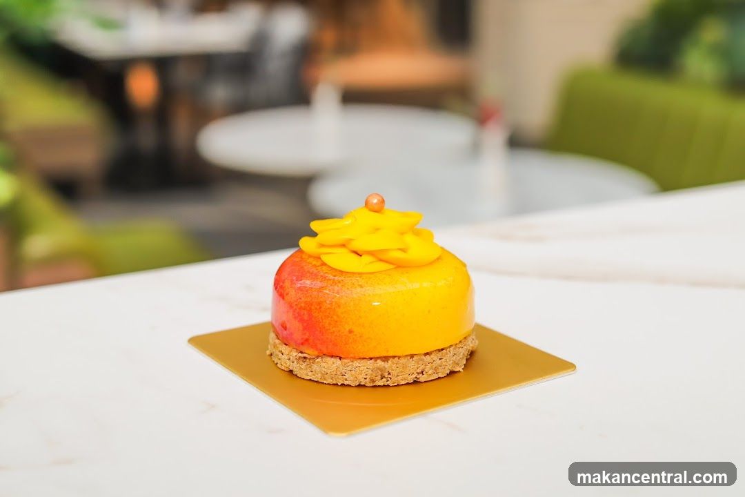 Mango Tart on Display