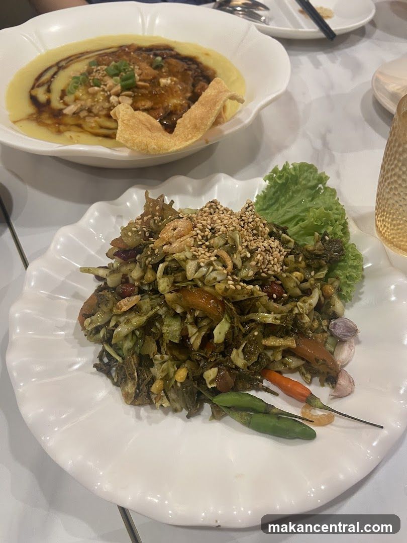 Dining Table with Food