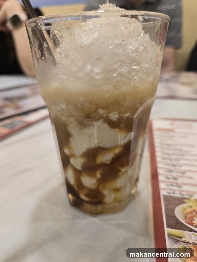 Tableside Drink with Ice