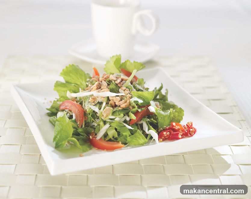 Salad on Plate