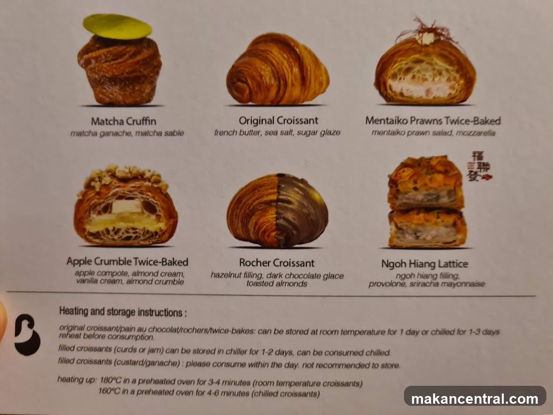 Croissant Menu