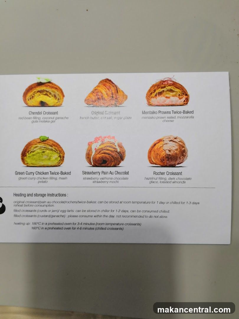 Croissant Menu