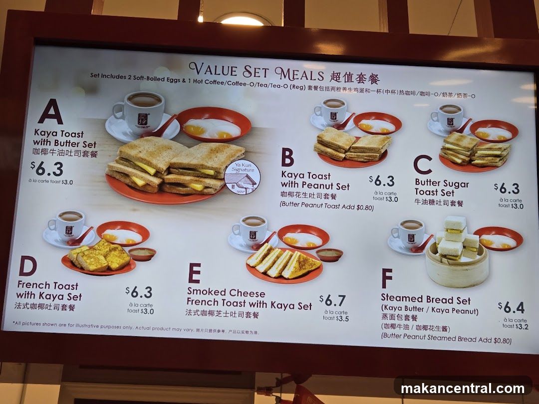 Value Set Meals Menu