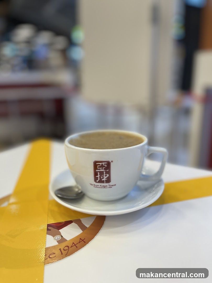 Coffee Cup at Ya Kun Kaya Toast
