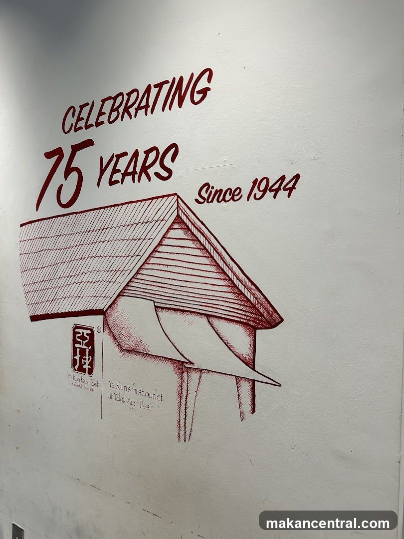 Wall mural celebrating 75 years since 1944