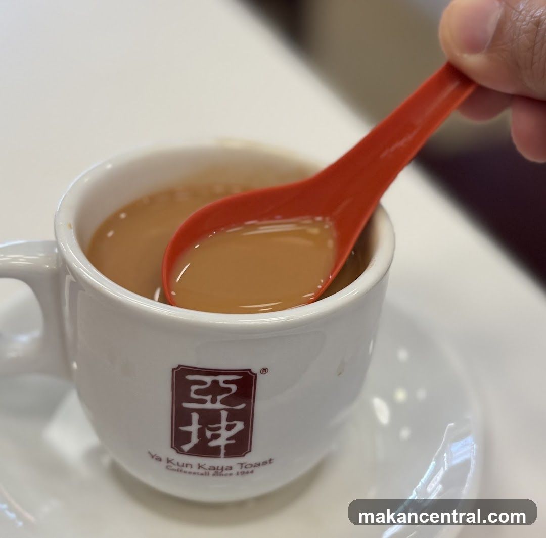 Ya Kun Kaya Toast beverage cup