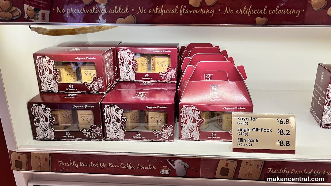 Ya Kun Coffee Product Display