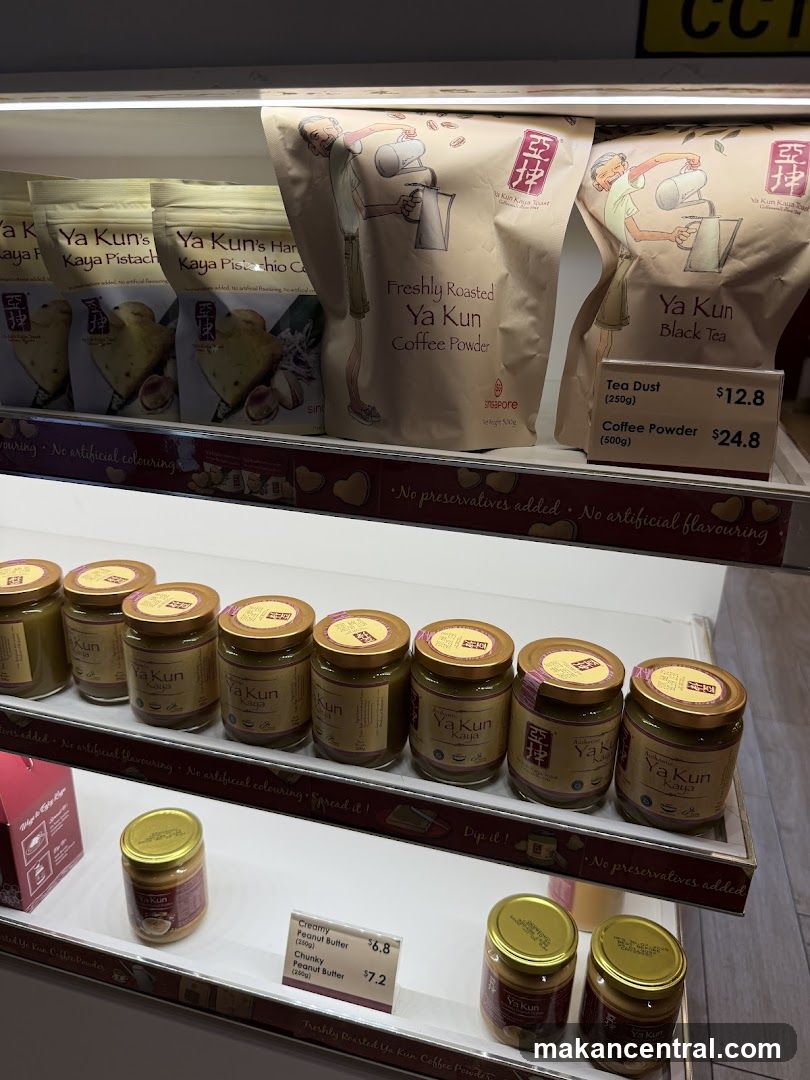 Ya Kun Products Display