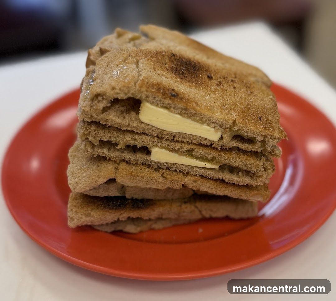 Toasted Bread with Butter