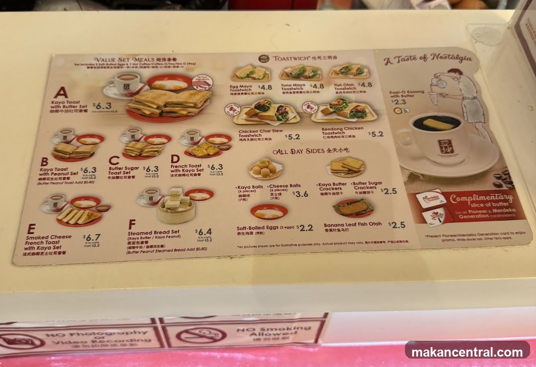 Value Set Meals Menu