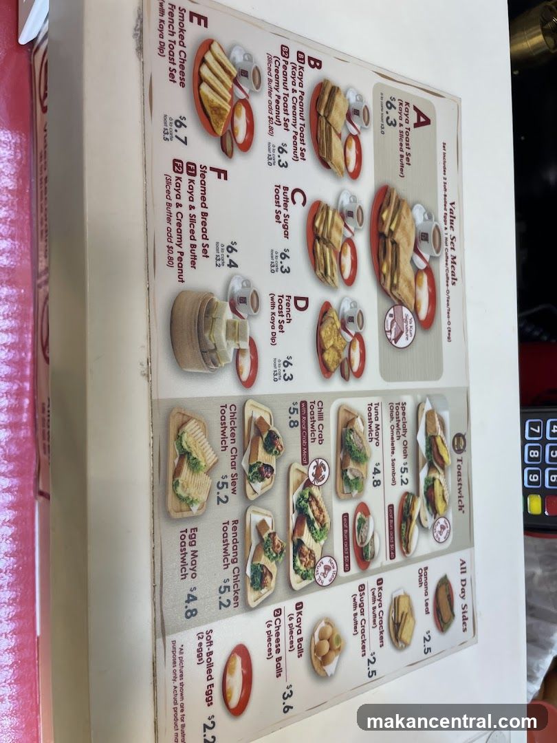 Restaurant Menu Board