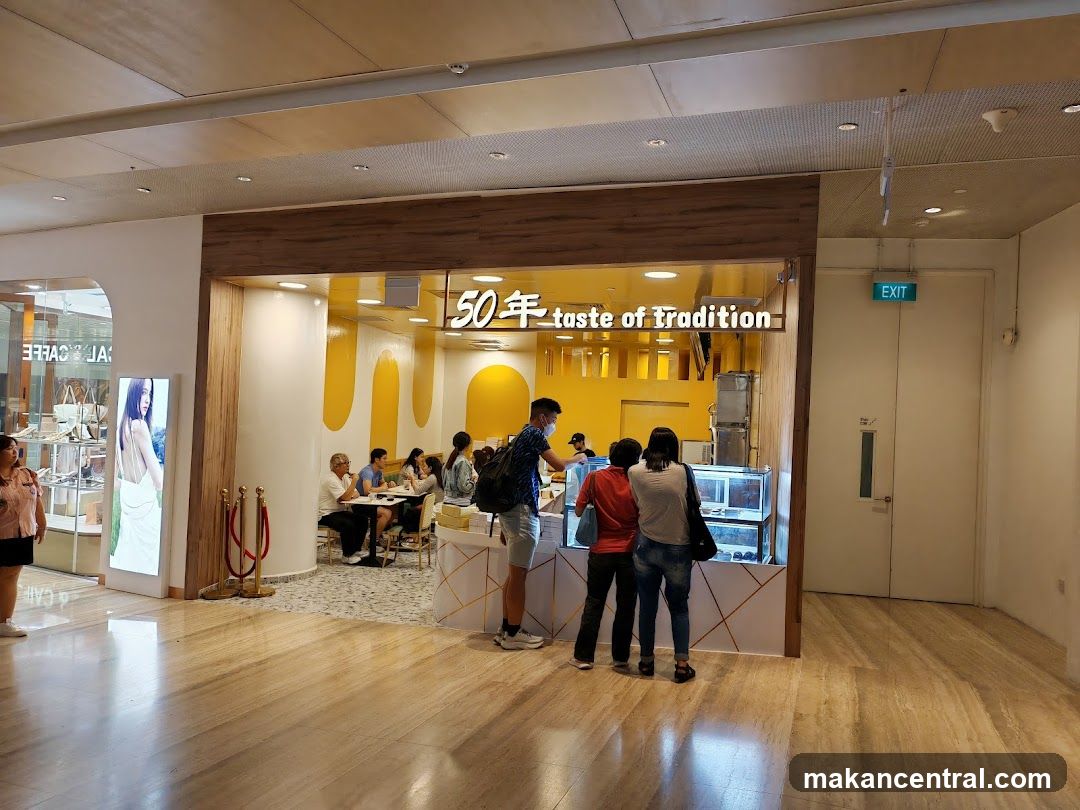 50年 taste of Tradition storefront