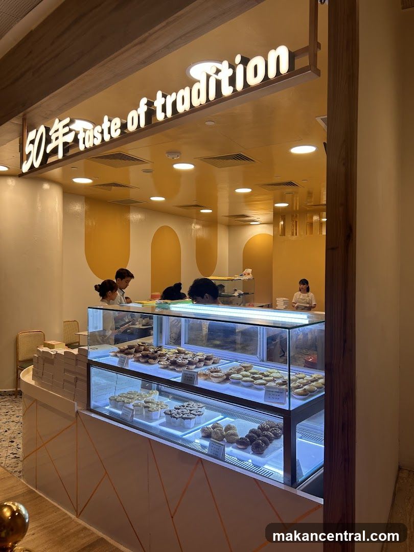 Bakery storefront interior view