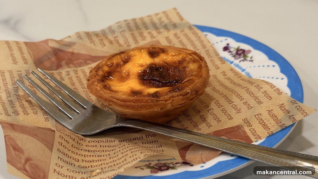 Portuguese-style egg tart