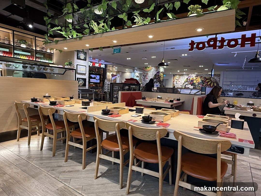 Hot Pot Restaurant Interior