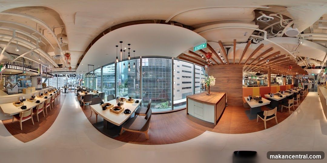 Restaurant Interior Panorama