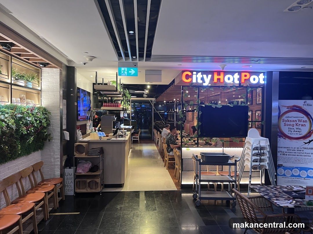 City Hot Pot restaurant interior
