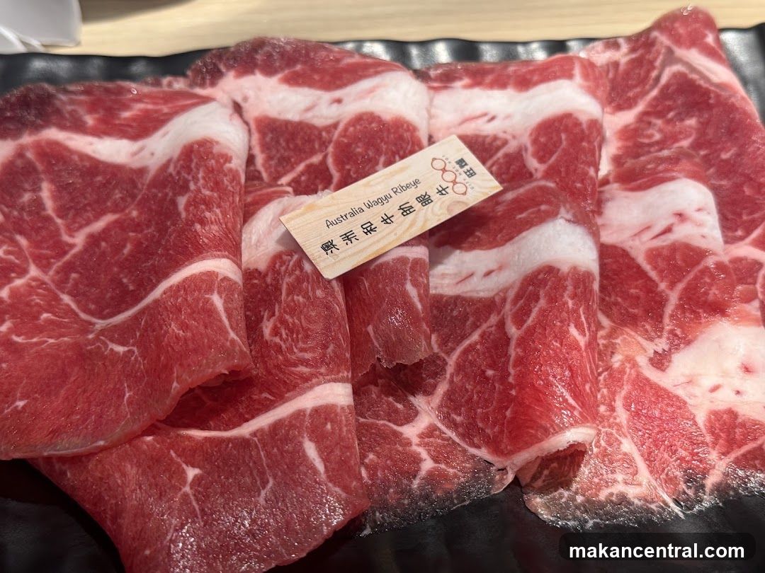 Raw Meat Slices