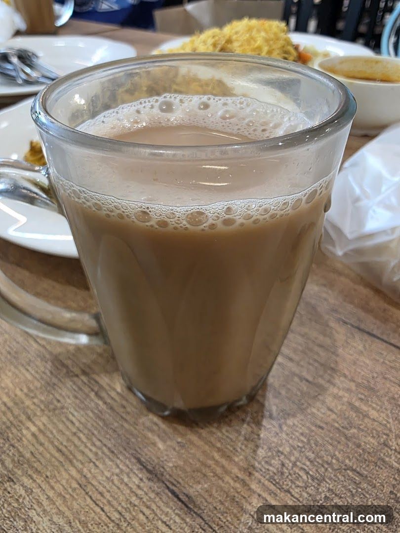 Tableside beverage with food