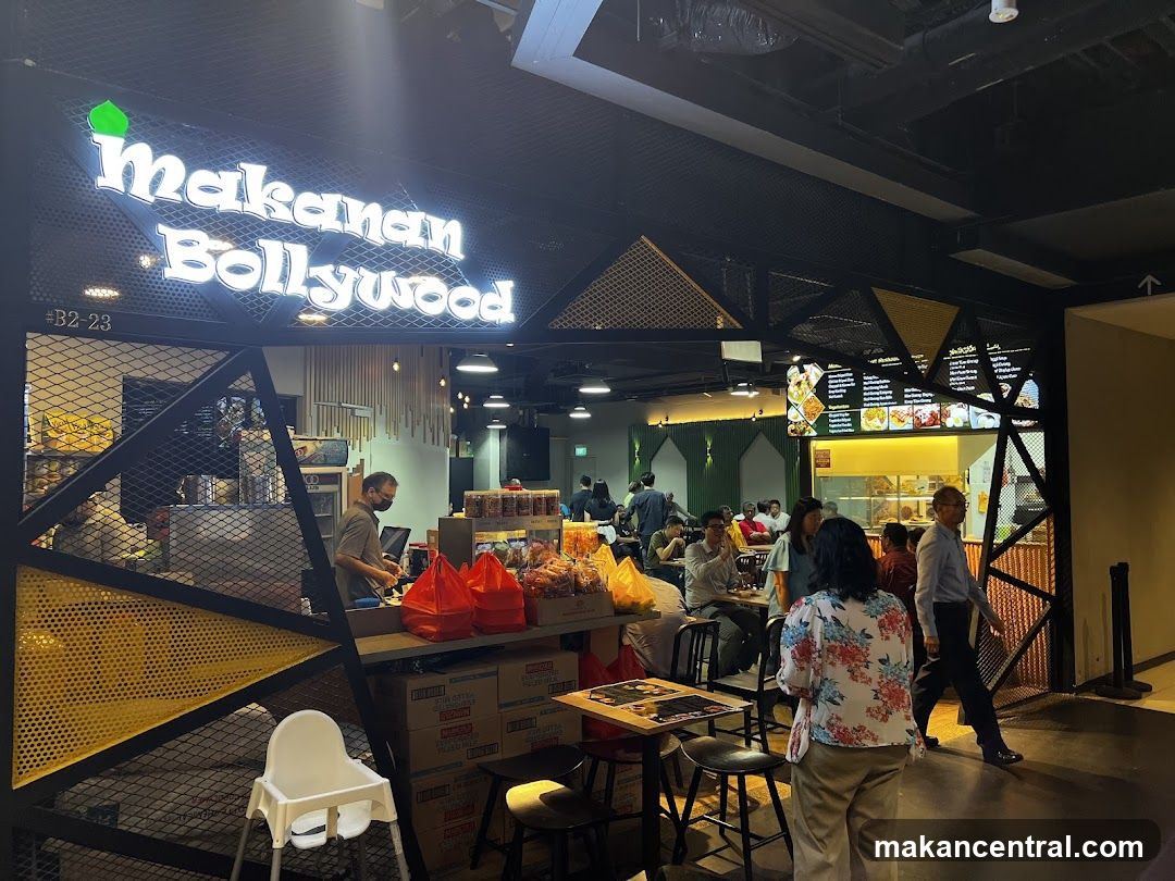 Makanan Bollywood storefront interior