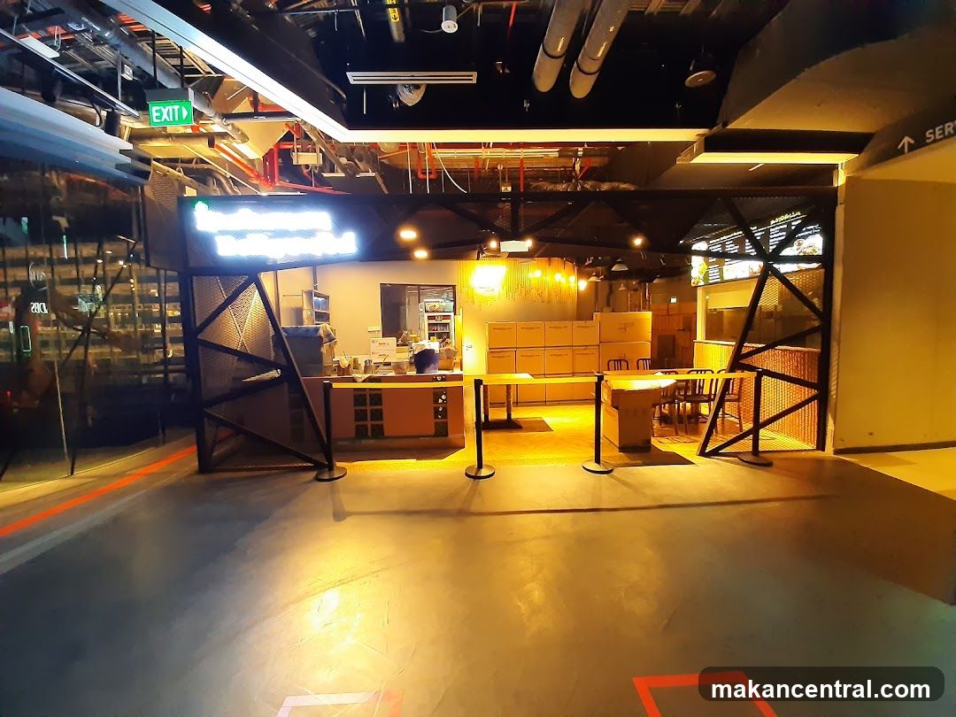 Interior of a commercial space