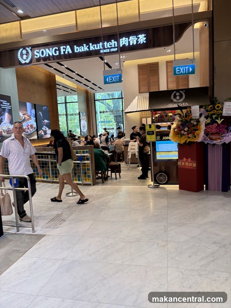Song Fa Bak Kut Teh Shop Interior