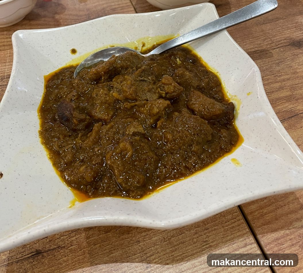Curry Dish on Table