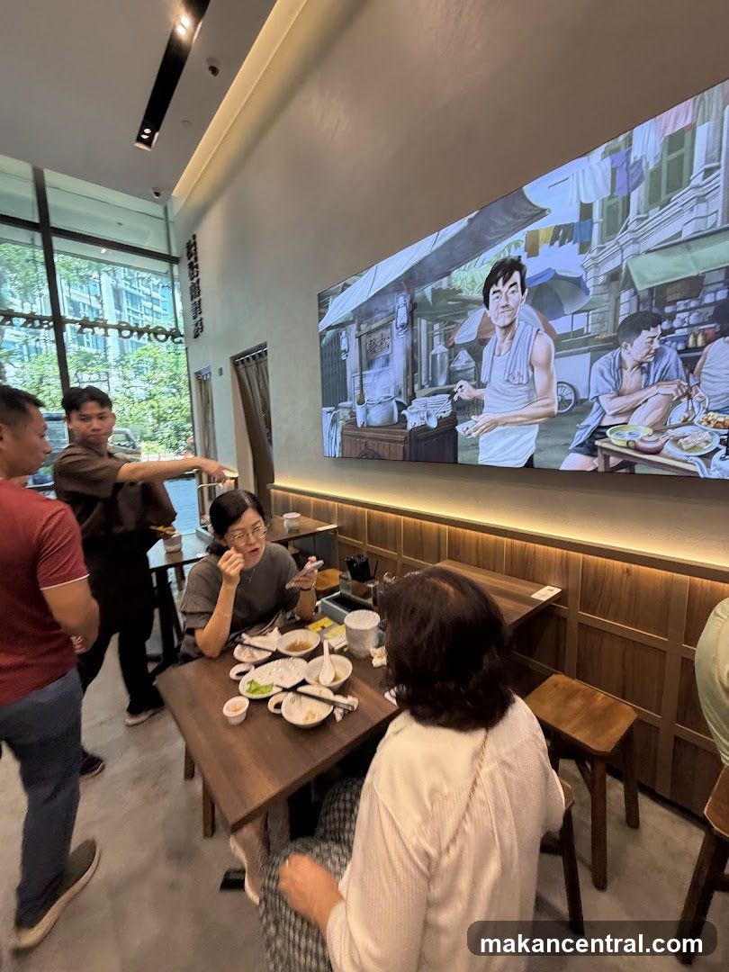 Restaurant Interior Scene