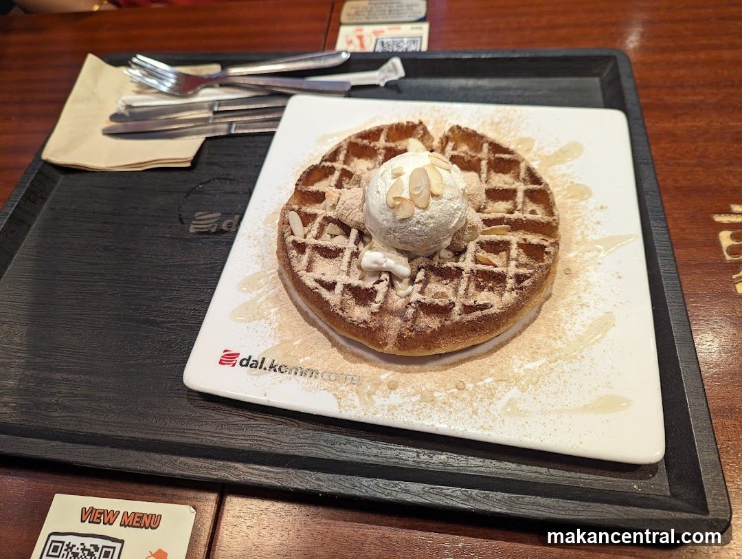 Waffle with Ice Cream